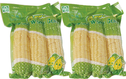 甜玉米，水果玉米包裝袋圖片